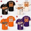 Picture of Personalized Boo Crew Baseball Jersey, Custom Name Number Halloween Jersey, Ghost Baseball Shirt, Spooky Season Team Gift Halloween