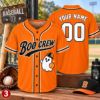 Picture of Personalized Boo Crew Baseball Jersey, Custom Name Number Halloween Jersey, Ghost Baseball Shirt, Spooky Season Team Gift Halloween