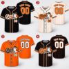 Picture of Personalized Ghost League Baseball Jersey, Custom Name Number Halloween Jersey, Spooky Baseball Shirt, Halloween Baseball Gift Jersey