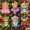 Picture of Personalized Teddy Bear Christmas Ornament 2026, Custom Name Bear Ornament, Kid Christmas Gift, Baby Holiday Keepsake, Stocking Stuffer 2026