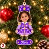 Picture of Personalized Nutcracker Christmas Ornament 2026, Custom Photo Face & Name Ornament, Kids Holiday Keepsake, Christmas Gift for Kids Christmas