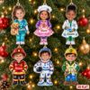 Picture of Personalized Kids Career Christmas Ornament 2026, Custom Photo & Name Ornament, Future Profession Gift, Child Keepsake Christmas Ornament