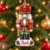 Picture of Personalized Nutcracker Christmas Ornament 2026, Custom Name Nutcracker Ornament, Kids Christmas Gift, Holiday Keepsake, Stocking Stuffer