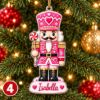Picture of Personalized Nutcracker Christmas Ornament 2026, Custom Name Nutcracker Ornament, Kids Christmas Gift, Holiday Keepsake, Stocking Stuffer