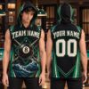 Picture of Personalized Billiards Sleeveless Hoodie, Custom Name Number Pool Shirt, 8 Ball Pool Team Jersey, Billiard Player Gift for Men Billard