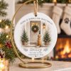 Picture of Personalized Dog Christmas Ornament 2026, Custom Pet Name Home Keepsake, Dog Lover Gift, Pet Memorial Ornament, Christmas Gift for Dog Mom