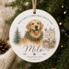 Picture of Personalized Dog Adoption Ornament 2026, Custom Pet Name Christmas Keepsake, Rescue Dog Gift, First Christmas With New Dog, Pet Parent Gift