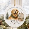 Picture of Personalized Dog Adoption Ornament 2026, Custom Pet Name Christmas Keepsake, Rescue Dog Gift, First Christmas With New Dog, Pet Parent Gift
