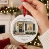Picture of Personalized New Home Christmas Ornament 2026, Custom House Address Keepsake, First Christmas in New Home Gift, Housewarming Gift for Couple