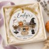 Picture of Personalized Baby’s First Halloween Ornament 2026, Custom Name Cute Halloween Keepsake, Baby Nursery Decor, Newborn Halloween Gift