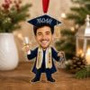 Picture of Personalized Graduation Ornament, Custom Medical School Graduation Gift, Doctor Graduation Keepsake, Photo Face Ornament, Class Of 2026 Gift
