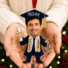 Picture of Personalized Graduation Ornament, Custom Medical School Graduation Gift, Doctor Graduation Keepsake, Photo Face Ornament, Class Of 2026 Gift
