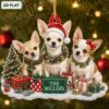 Picture of Personalized Chihuahua Christmas Ornament, Custom Pet Family Gift, Chihuahua Christmas Ornament, Dog Lover Keepsake, Pet Holiday Decor 2026