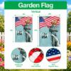 Picture of Personalized Pink Halloween Garden Flag, Custom Family Name Ghost Flag, Cute Pumpkin Fall Yard Decor, Girly Halloween Porch Decor