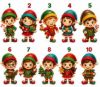 Picture of Personalized Elf Family Ornament, Custom Name Christmas Acrylic Ornament, Family Tree Decor, Kids Holiday Keepsake Gift, Christmas Gift 2026