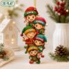 Picture of Personalized Elf Family Ornament, Custom Name Christmas Acrylic Ornament, Family Tree Decor, Kids Holiday Keepsake Gift, Christmas Gift 2026