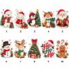 Picture of Personalized Christmas Stocking, Custom Name Animal Stocking, Cute Bear Bunny Penguin Fox Holiday Stocking, Kids Christmas Gift 2026