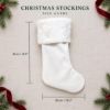 Picture of Personalized Christmas Stocking, Custom Name Kids Stocking, Nutcracker Angel Elf Bunny Bear Fox Holiday Stocking, Christmas Gift 2026 Kids