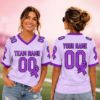 Picture of Personalized Epilepsy Awareness Jersey, Custom Name Number Purple Ribbon Shirt, Epilepsy Support Team Jersey, Epilepsy Gift 2026 Support