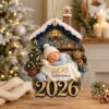 Picture of Baby First Christmas Ornament, Personalized Newborn Acrylic Ornament, Custom Name Christmas Tree Keepsake, First Holiday Baby Gift 2026