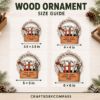 Picture of Personalized Christmas Tree Ornament, Family Name Keepsake Ornament, Custom Heart Name Acrylic Holiday Decor, Family Christmas Gift 2026