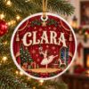 Picture of Personalized Nutcracker Ballet Christmas Ornament 2026, Custom Name Ballerina Ceramic Ornament, Ballet Dancer Ornament, Girl Christmas Gift