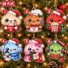 Picture of Dumpling Christmas Ornament, Personalized Acrylic Dumpling Ornament, Custom Name Kawaii Food Christmas Decor, Cute Holiday Keepsake Gift