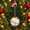 Picture of Banjo Christmas Ornament, Personalized Banjo Acrylic Ornament, Custom Name Music Instrument Tree Decor, Musician Holiday Keepsake Gift 2026