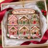 Picture of Personalized Family Christmas Ornament 2026, Custom Family Name Village Keepsake, Gingerbread Houses With Family Names, Christmas Gift