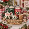Picture of Personalized Family Christmas Ornament 2026, Custom Family Name Hot Cocoa Crew, Mom Dad Kids Pet Names, Christmas Keepsake Gift For Family