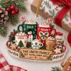 Picture of Personalized Family Christmas Ornament 2026, Custom Family Name Hot Cocoa Crew, Mom Dad Kids Pet Names, Christmas Keepsake Gift For Family