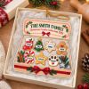 Picture of Personalized Family Christmas Ornament 2026, Custom Cookie Collection Keepsake, Choose A Cookie For Each Name, Family Christmas Gift