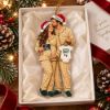 Picture of Personalized Bump's First Christmas Ornament, See You In 2027 Baby's Ornament, Expecting Parents, Baby Announcement, Pregnancy Ornament