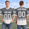 Picture of Personalized Football Jersey, Custom Team Name & Number Mesh Jersey, Personalized Player Name Sports Shirt, Football Team Gift Jersey
