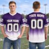 Picture of Personalized Football Jersey, Custom Team Name & Number Mesh Jersey, Personalized Player Name Sports Shirt, Football Team Gift Jersey