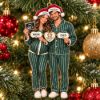 Picture of Personalized Bump's First Christmas Ornament, Promoted To Mom And Dad 2027, Expecting Parents, Baby Announcement, Pregnancy Keepsake Gift