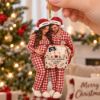 Picture of Personalized Bump's First Christmas Ornament, See You In 2027 Baby Announcement, Expecting Parents, Pregnancy Keepsake, Christmas Gift