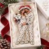 Picture of Personalized Bump's First Christmas Ornament, See You In 2027 Baby Announcement, Expecting Parents, Pregnancy Keepsake, Christmas Gift