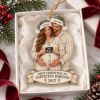 Picture of Personalized Bump's First Christmas Ornament, First Christmas As Expecting Parents, Baby Coming 2027, Pregnancy Announcement Keepsake Gift