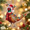 Picture of Personalized Pheasant Christmas Ornament, Custom Name Bird Ornament, Hunter Gift, Wildlife Lover Christmas Gift, 2D Flat Keepsake 2026