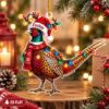 Picture of Personalized Pheasant Christmas Ornament, Custom Name Bird Ornament, Hunter Gift, Wildlife Lover Christmas Gift, 2D Flat Keepsake 2026