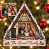 Picture of Personalized Family Christmas Ornament, Custom Photo House Ornament, Family Name Keepsake, Christmas Tree Gift, Holiday Memory 2026
