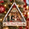 Picture of Personalized Family Christmas Ornament, Custom Photo House Ornament, Family Name Keepsake, Christmas Tree Gift, Holiday Memory 2026