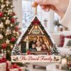 Picture of Personalized Family Christmas Ornament, Custom Photo House Ornament, Family Name Keepsake, Christmas Tree Gift, Holiday Memory 2026