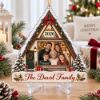 Picture of Personalized Family Christmas Ornament, Custom Photo House Ornament, Family Name Keepsake, Christmas Tree Gift, Holiday Memory 2026