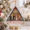 Picture of Personalized Family Christmas Ornament, Custom Photo House Ornament, Family Name Keepsake, Christmas Tree Gift, Holiday Memory 2026