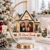 Picture of Personalized Family Christmas Ornament, Custom Photo House Ornament, Family Name Keepsake Gift, Luxury Christmas Home Decor 2026