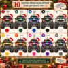 Picture of Personalized Monster Truck Christmas Ornament, Custom Name Truck Ornament, Kids Xmas Gift, Off Road Truck Lover Gift, 2D Flat Holiday Decor