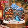 Picture of Personalized Switzerland Christmas Ornament, Swiss Alps Travel Keepsake, Custom Name Vacation Ornament, Switzerland Trip Gift, 2D Flat Decor