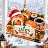 Picture of Personalized Sushi Christmas Ornament, Custom Sushi Lover Gift, Japanese Food Ornament, Foodie Christmas Tree Decor, Unique Keepsake 2026